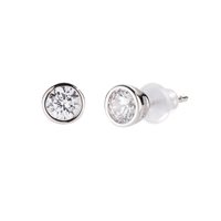 Orecchini Amen Donna Diamond in Argento Zircone ELPT40BB - ELPT40BB